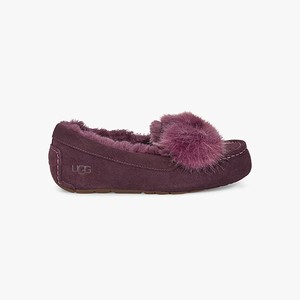 Ugg Ansley Puff Bow Women Slippers Pink (8059PBIRW)